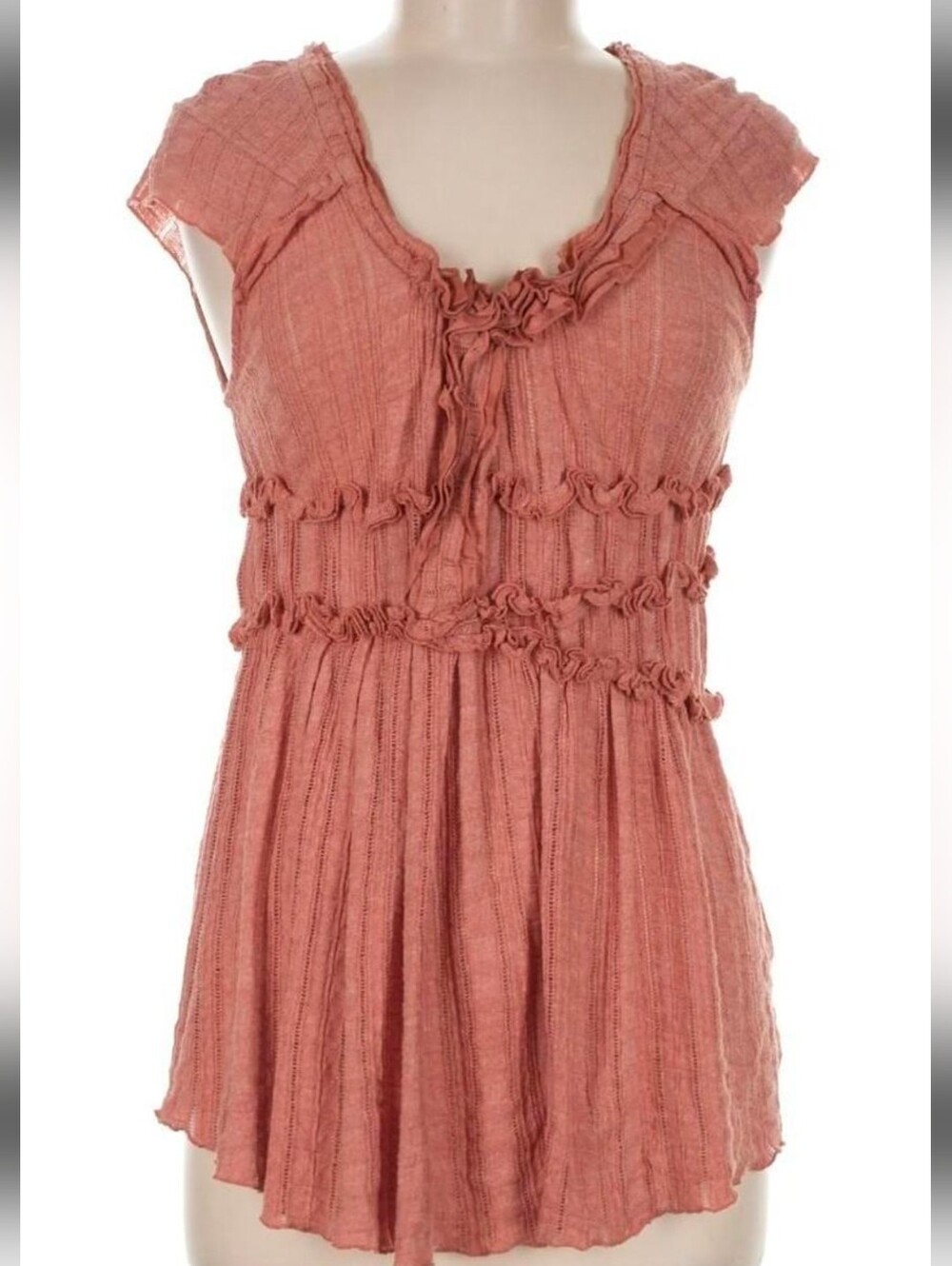 Vintage-Style Kimchi Blue / Urban Outfitters Babydoll Top